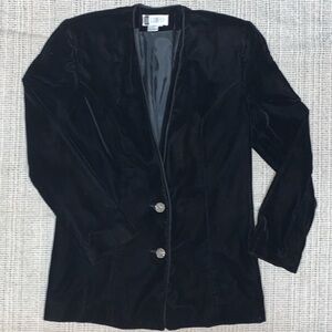 Velvet Blazer